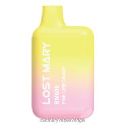 LOST MARY BM600 engångsvape rosa lemonad - Lost Mary Vape Smaker 66JXT132