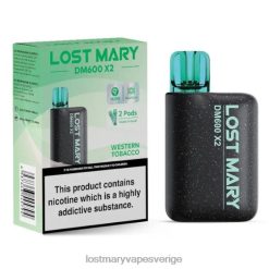 LOST MARY DM600 X2 engångsvape västerländsk tobak - Lost Mary Vape Smaker 66JXT195