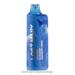 LOST MARY MO5000 disponibel blåbär hallon citron - Lost Mary Vape Billigt 66JXT18