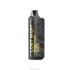 LOST MARY MO5000 svart guld engångs colombiansk kaffeis - Lost Mary Vape Billigt 66JXT221