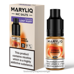 LOST MARY maryliq nic-salter - 10 ml citrus soluppgång - Lost Mary Vape Sverige 66JXT204