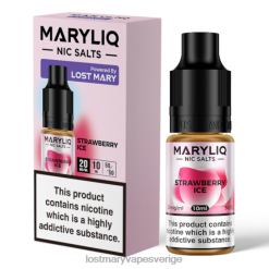 LOST MARY maryliq nic-salter - 10 ml jordgubbsis - Lost Mary Stockholm 66JXT219