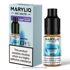 LOST MARY maryliq nic-salter - 10 ml mentol - Lost Mary Vape Sverige Pris 66JXT217