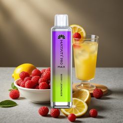 Hayati Pro Max 4000 Puffs Disposable Vape Bärsaft & Citron 28×28×120mm 2ml/10ml 1400mAh
