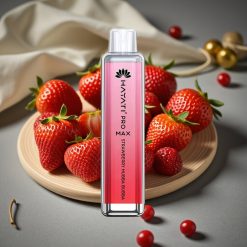 Hayati Pro Max 4000 Puffs Disposable Vape Jordgubbe Hubba Bubba, 2ml/10ml, 1400mAh, 5% Nikotin