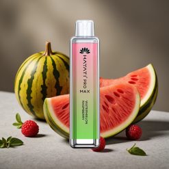 Hayati Pro Max 4000 Puffs Engångs-vape Vattenmelon Hallon – 4000 puff, 1400mAh, 2ml/10ml