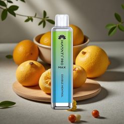 Hayati Pro Max 4000 Puffs Engångsvape Dubbel Menthol – 1400mAh, 2ml/10ml, TPD