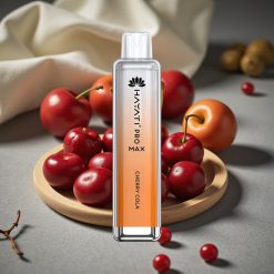 Hayati Pro Max 4000 Puffs Engångsvape Körsbärskola – 2ml/10ml, 1400mAh, 2%/5% Nikotin