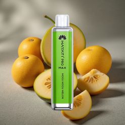 Hayati Pro Max 4000 Puffs Engångsvape Mogu Mogu Melon – 2%/5% Nicotin, 1400mAh, 2ml/10ml