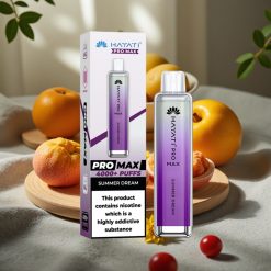 Hayati Pro Max 4000 Puffs Engångsvape Sommar Dröm, 2ml/10ml, 1400mAh, 2%/5% Nikotin