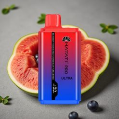 Hayati Pro Ultra 15000 Puffs Blåbär Hubba Bubba Vattenmelon Hubba Bubba 850mAh 2×12ml 2%