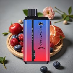 Hayati Pro Ultra 15000 Puffs Disposable Vape Blå Hallon Körsbär 15000+ puffar, 2×12ml, 2% nikotin
