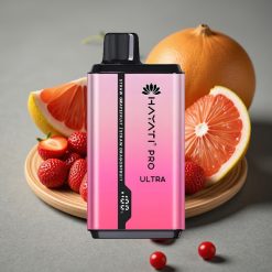 Hayati Pro Ultra 15000 Puffs Jordgubb Grapefrukt Jordgubb Dragonfrukt 15000+ puffar 2×12ml 2%