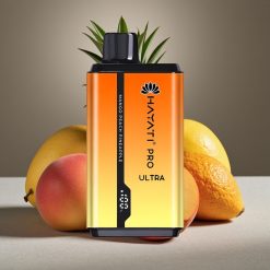 Hayati Pro Ultra 15000 Puffs Mango Persika Ananas | 15000+ puffar, 2×12ml, 2% nikotin