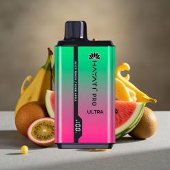 Hayati Pro Ultra 15000 Puffs Vattenmelon Kiwi Passionsfrukt 2×12ml 2% 850mAh