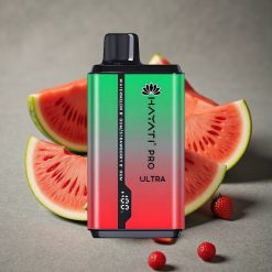 Hayati Pro Ultra 15000 Puffs Vattenmelon Tuggummi Jordgubbstuggummi 2×12ml 2%