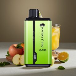 Hayati Pro Ultra 15000 Puffs Äpple Mojito – 15000+ puffar, 2×12ml, 2% nikotin