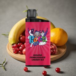 IGET Bar 3500 Puffs - Banan Granatäpple Körsbär Is, 1400 mAh, 1.2 Ohm Mesh Coil