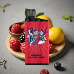 IGET Bar 3500 Puffs - Björnbär Hallon Citron, 1400 mAh, 1,2 Ohm Mesh Coil