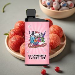 IGET Bar 3500 Puffs Disposable Vape Jordgubb Lychee Is – 1400 mAh, 1.2 Ohm Mesh, 78g