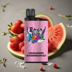 IGET Bar 3500 Puffs Disposable Vape Jordgubb Vattenmelon Is – 1400 mAh, 1.2 Ohm Mesh Coil
