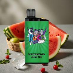IGET Bar 3500 Puffs Disposable Vape Vattenmelon Mynta Is – 3500 puffar, 1400 mAh, 1.2 Ohm Mesh