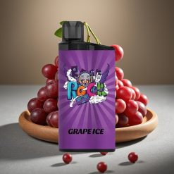 IGET Bar 3500 Puffs Engångs-vape Druv-is | 3500 Puffar, 1400 mAh, 1.2 Ohm Mesh Coil