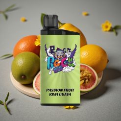 IGET Bar 3500 Puffs Engångsvape Passionfrukt Kiwi Guava – 1400 mAh, 1.2 Ohm Mesh Coil