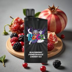 IGET Bar 3500 Puffs Svartvinbär Granatäpple Körsbär Is | 1400 mAh, 1.2 Ohm Mesh Coil