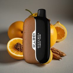 IGET Moon K5000 Puffs Engångs Vape Gul Tobak – 5000 Puffar, 1.35 Ohm