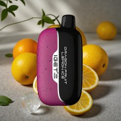 IGET Moon K5000 Puffs Engångs-vape Drakenfrukt Citron Is – 5000 puffar, 81.5 g, 49.5x25.3x99.4 mm