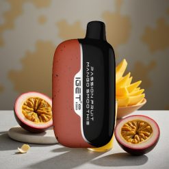 IGET Moon K5000 Puffs Engångs-vape Passionfrukt Mango Smoothie 5000 puffar, 81.5 g, 49.5x25.3x99.4 mm