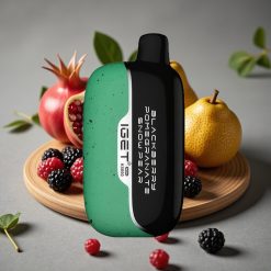 IGET Moon K5000 Puffs Engångsvape Björnbär Granatäpple Snöpäron – 5000 puffar, 81.5 g, 49.5x25.3x99.4 mm