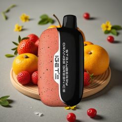 IGET Moon K5000 Puffs Engångsvape Jordgubb Apelsin Grön Is – 5000 puffar, 81.5 g, 49.5x25.3x99.4 mm