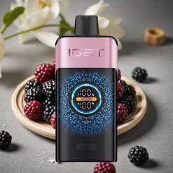 IGET ONE 12000 Puffs Engångsvape Björnbärsglass – 2700 mAh, 0.6 ohm Dual Mesh