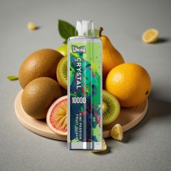 UWIN Crystal 10000 Puffs Disposable Vape Kiwi Passionsfrukt Guava – 18ml, 650mAh, Type-C