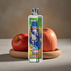 UWIN Crystal 10000 Puffs Disposable Vape Två Äpplen – 18ml, 650mAh, Type-C