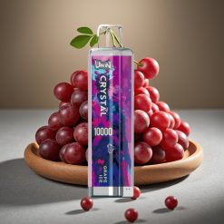 UWIN Crystal 10000 Puffs - Druvis & 18ml, 650mAh, Type-C