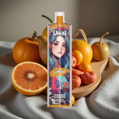 Uwin Shisha Hookah Crystal 20000 Puffs Kärlek 66 – 0% 2% 3% 5% Nikotin, 22ml, Type-C