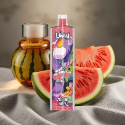 Uwin Shisha Hookah Crystal 20000 Puffs Vattenmelon Is 22ml 650 mAh Mesh