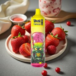 Uwin Tornado 35K Music Disposable Vape Jordgubbe Is – 35K puff, 600mAh, Typ-C