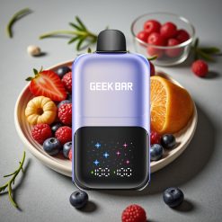 GEEK BAR 2GO 20ml 50000 Puffs Två Serier Disposable Vape Pen Blandade Bär Is, 5% Nikotin, Laddningsbart