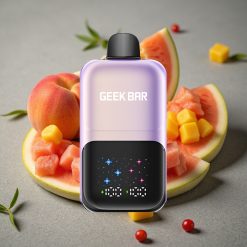 GEEK BAR 2GO 20ml 50000 Puffs Two Series Disposable Vape Pen Persika Mango Vattenmelon Is, 5% Nikotinsalt, Laddningsbar