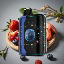 GEEK BAR Platinum Edition 25000 Disposable Vape Blå Hallon Is med 25000 puffar, 20mL, 2% nikotin