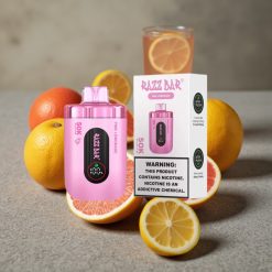 Razz Bar 50K Puffs Disposable Vape Rosa Citron & Razz Bar 50K Puffs, 50000 puffar, 2% Nikotin