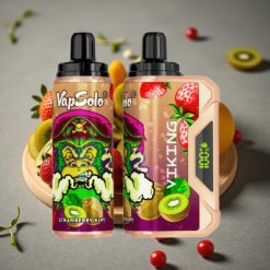 VapSolo VIKING 12000 Puffs Engångsvape Jordgubbe Kiwi 22ml 20/50 mg/ml
